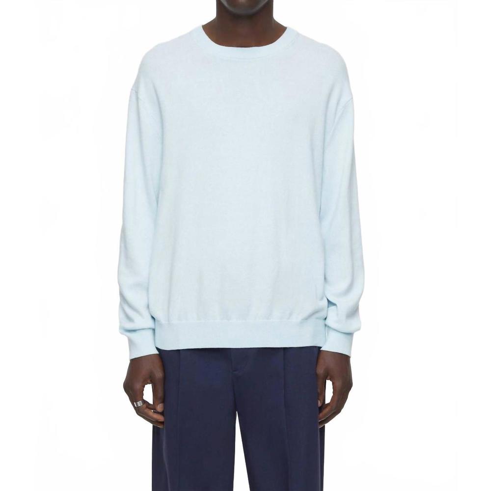 NEW CLOSED men's jumper top in glint blue